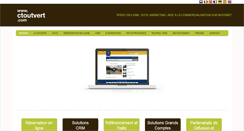 Desktop Screenshot of ctoutvert.com